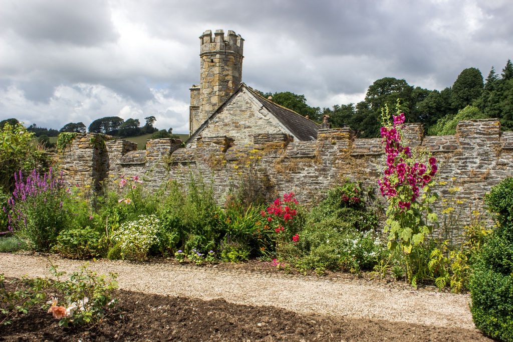 dartmoor, english garden, manor house