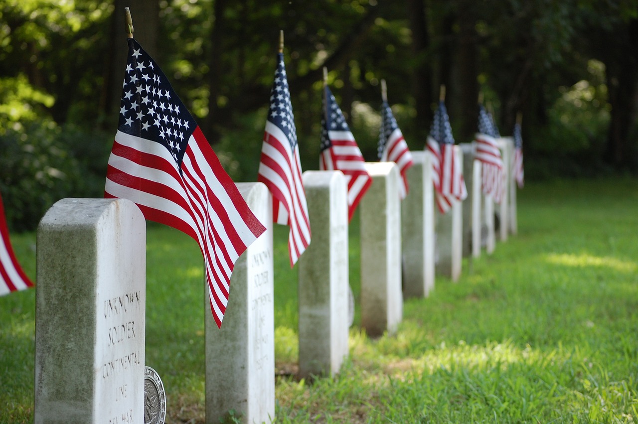 graves, flag, united states-2816822.jpg